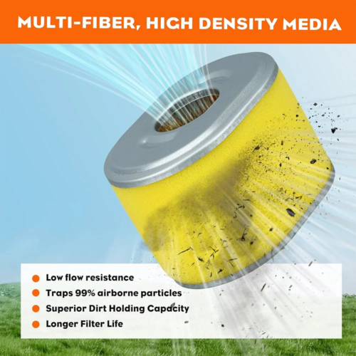 high efficiency air filter for honda gx160 gx200 engines perfect for optimal airflow and performance - Image 3