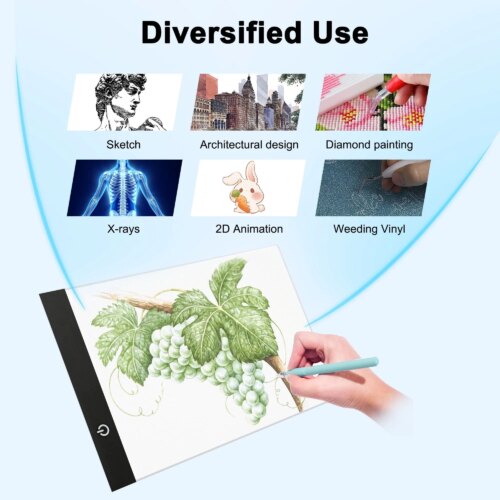 led drawing copy pad with adjustable light educational toy for kids animation painting notepad - Image 7