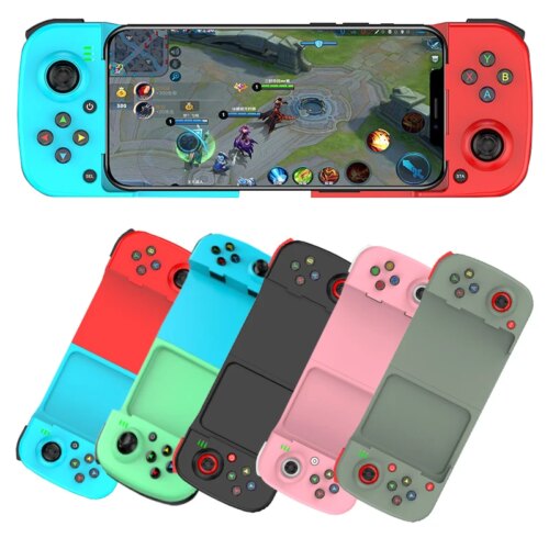 wireless bluetooth 5.0 retractable gamepad for mobile phone and pc all devices compatible