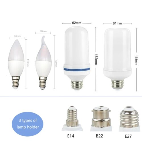 creative led flame lamp with flickering effect for home decor ideal for living room ambiance - Image 6