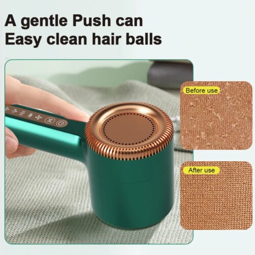 rechargeable electric lint remover for clothing and blankets hair ball trimmer and fuzz shaver - Image 3