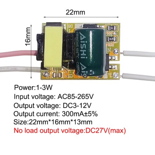 led driver constant current transformer ac to dc converter for 1 to 36 watt applications - Image 3