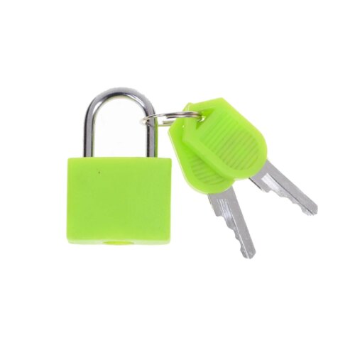 5pcs mini steel padlocks in vibrant colours perfect for luggage diaries and personal security - Image 6