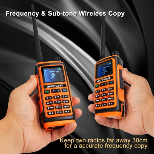 long range waterproof gps walkie talkie portable two way radio with flashlight and 999 channels - Image 3