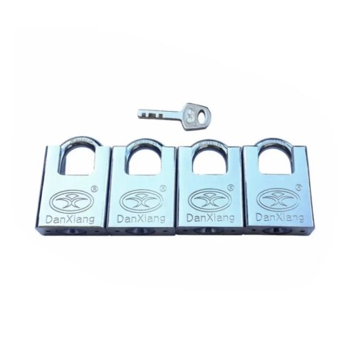 stainless steel heavy duty key lock padlock for outdoor security gym and door use - Image 3
