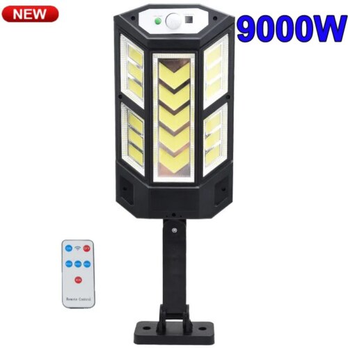 10000 lumen waterproof solar led garden light with motion sensor for outdoor security and style - Image 7