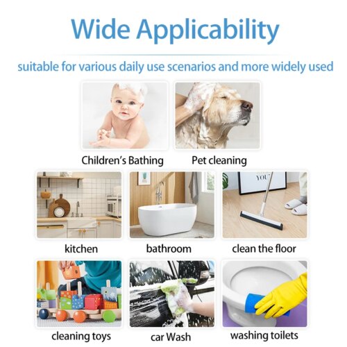 350ml automatic electric foam dispenser for soap shampoo and detergent continuous foaming solution - Image 5