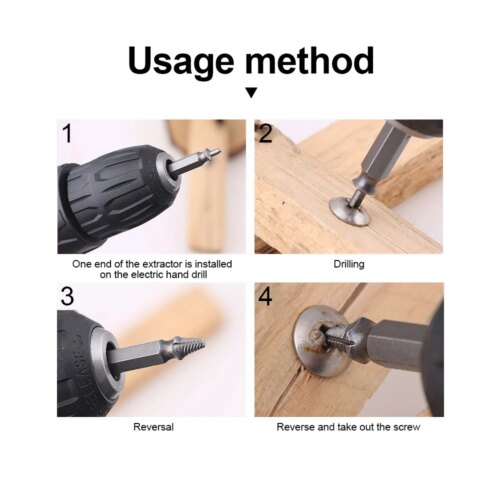 premium damaged screw extractor set for effective removal of broken bolts and studs - Image 7