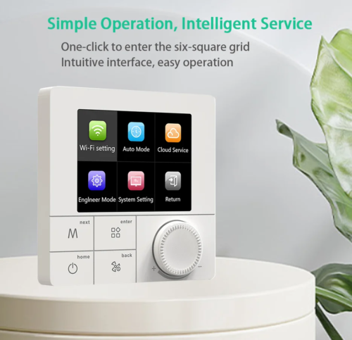 smart floor heating thermostat with wifi control for electric and water boilers - Image 7