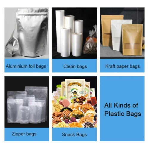 40cm electric food sealer for kitchen heat sealing kraft paper and plastic bags - Image 3