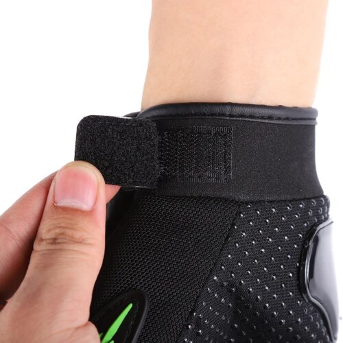 full finger summer motocross gloves for men and women breathable nylon in three colors - Image 6