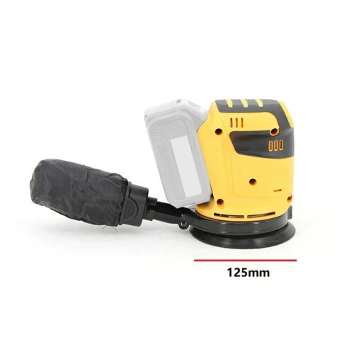 compact electric polisher sander with 5 sandpaper set for 18V grinder perfect for renovation - Image 5
