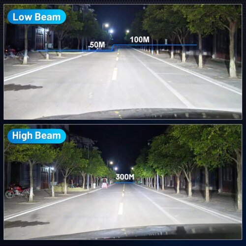ultimate 1000w led headlight upgrade with no error canbus for all car models - Image 4