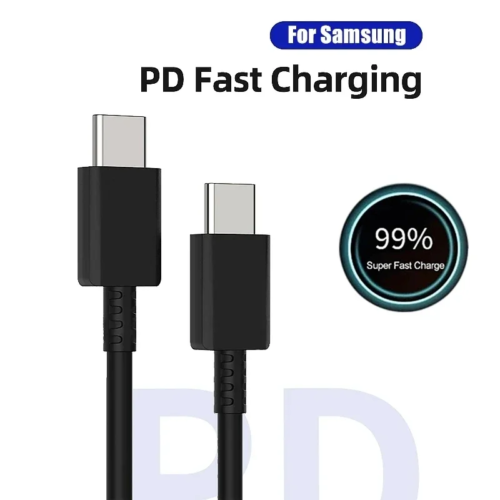 5A 45W PD USB-C Super Fast Charging Type-C Cable for Samsung S21 FE S22 Plus S23 S24 Ultra Note 20 A14 A15 A33 A34 A53 A54 A55 - Image 3
