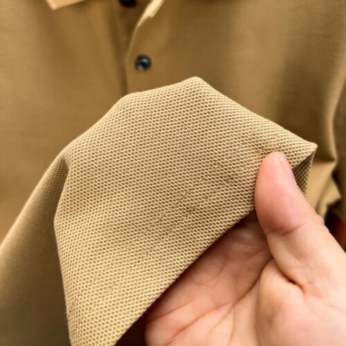 100 percent cotton men’s polo shirt breathable short sleeve essential for summer sports and casual wear - Image 6