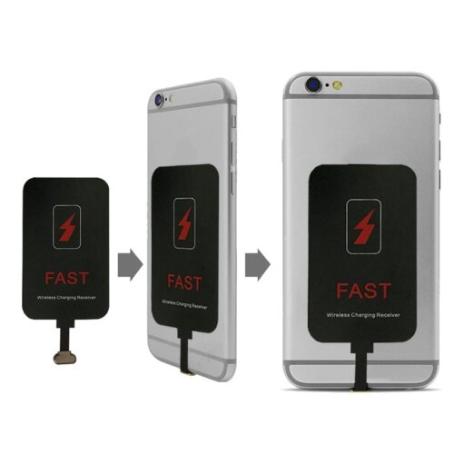 10w fast wireless charger receiver for iphone android type c compatible with multiple devices - Image 6