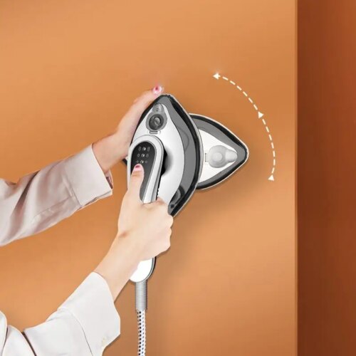 compact quick-heat 1000w hand garment iron steamer for effortless travel and home use - Image 5