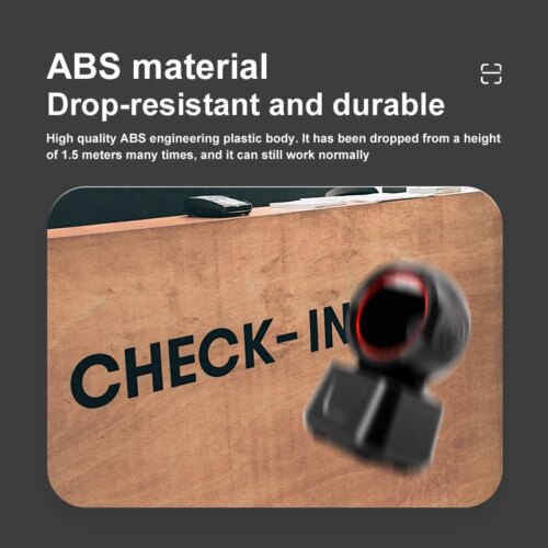 high-speed desktop 2d barcode scanner usb omnidirectional qr code reader for efficient scanning - Image 7