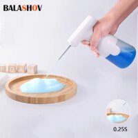 350ml automatic electric foam dispenser for soap shampoo and detergent continuous foaming solution