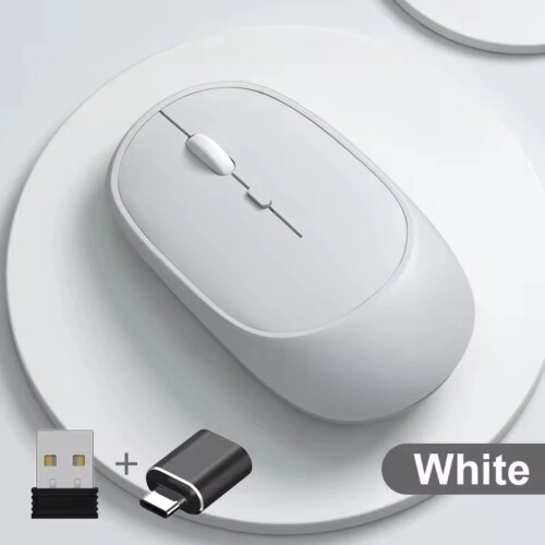 wireless ergonomic mouse for laptop and desktop adjustable dpi rechargeable silent gaming office use - Image 6