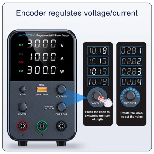 adjustable dc lab power supply 30v 60v 120v voltage regulator for precise electronic projects - Image 3