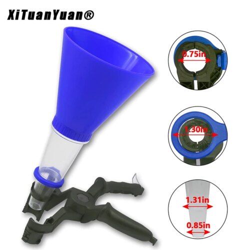 universal engine oil filling funnel set with adjustable gasoline adapters for effortless car maintenance - Image 7