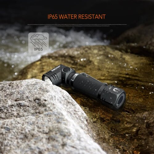 waterproof 600 lumen mini led torch with dual fuel 90 degree twist and magnetic clip - Image 6