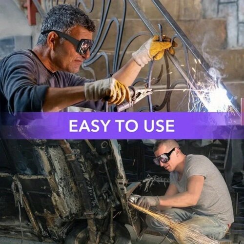 automatic darkening anti glare welding goggles for ultimate eye protection during safe welding work - Image 6