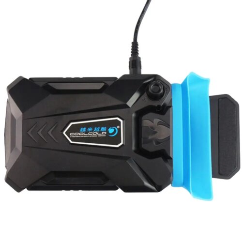portable usb laptop cooler fan with air extraction cooling pad for all laptops - Image 3