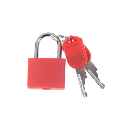 5pcs mini steel padlocks in vibrant colours perfect for luggage diaries and personal security - Image 7