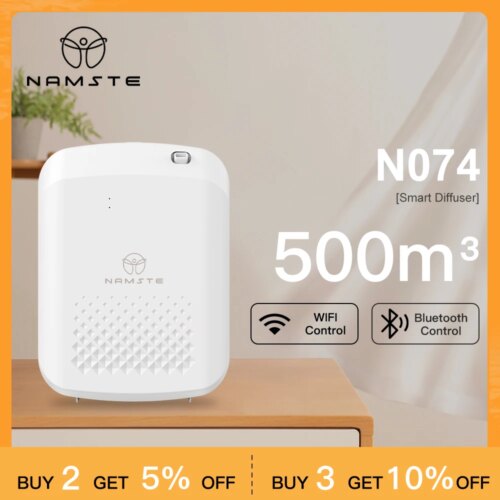 smart aroma diffuser for large rooms 1000m³ bluetooth control elegant hotel fragrance machine