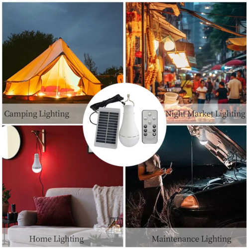 hanging emergency solar light waterproof 5v usb camping bulb outdoor tent illumination solution - Image 6