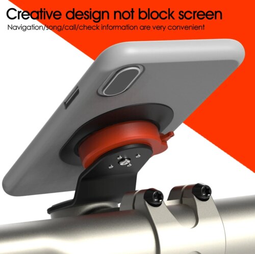 outdoor motorcycle phone holder for bicycle gps navigation with safety protection and quick release - Image 6