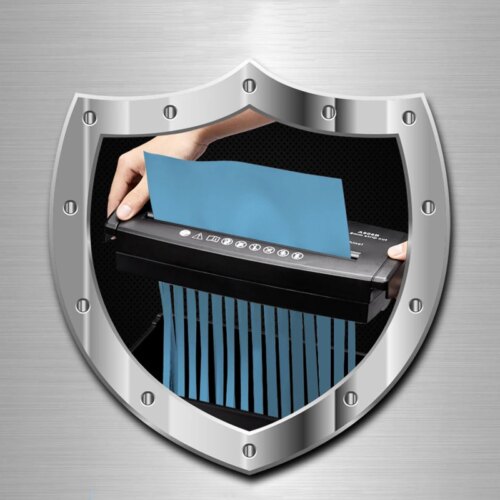 high quality mini desktop electric paper shredder for home and office use 10l capacity - Image 6