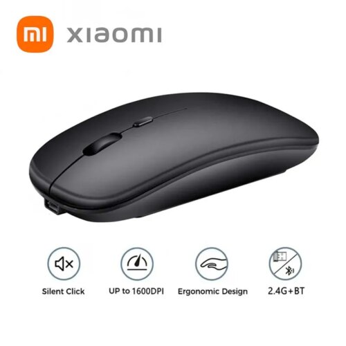 wireless bluetooth mouse portable rechargeable mini ergonomics silence design adjustable dpi colors available