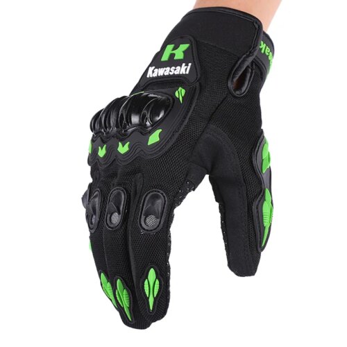 full finger summer motocross gloves for men and women breathable nylon in three colors - Image 4
