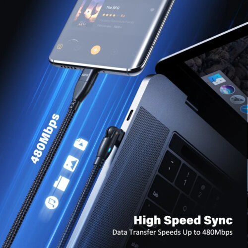 fast charging usb c to lightning cable for iphone 14 13 12 pro max 2m in vibrant colors - Image 5