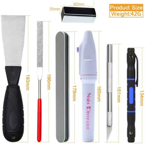 42 in 1 model building tool set for gundam hobbies DIY grinding polishing accessories kit - Image 6