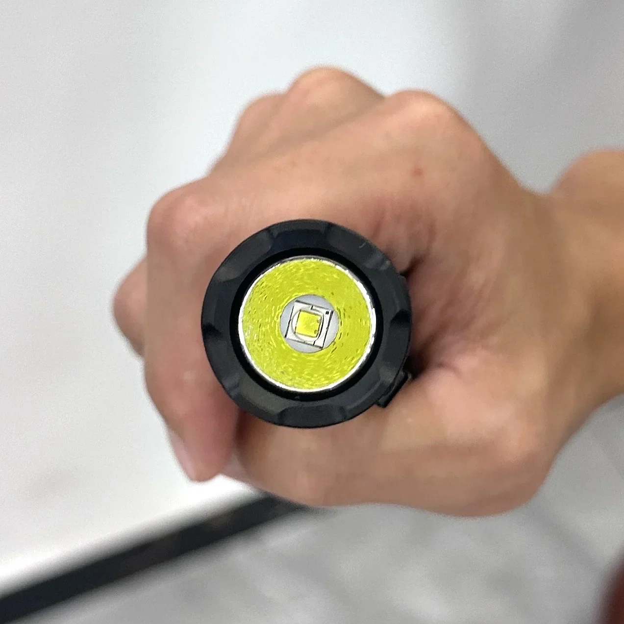 powerful 1500lm tactical flashlight usb c rechargeable torch for outdoor and camping use - Image 4