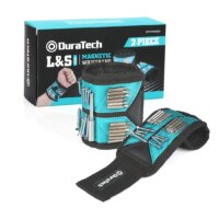 magnetic wristband tool belt set with pockets and strong magnets for convenient diy projects