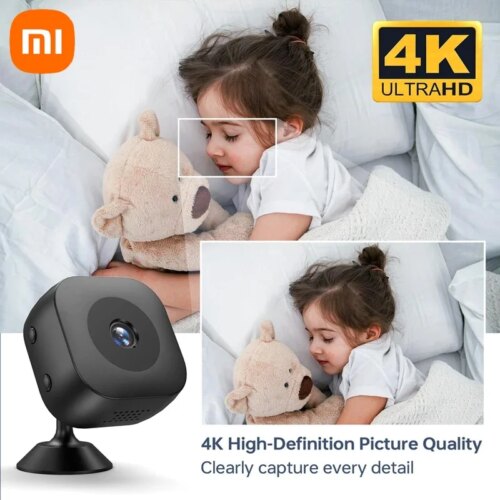 portable mini smart camera with 1080p full hd remote monitoring and 64gb memory for home security - Image 4