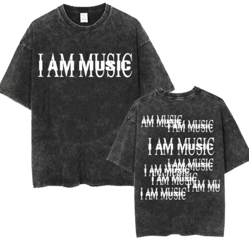 retro washed playboi carti i am music oversized t shirt for hip hop fans - Image 4