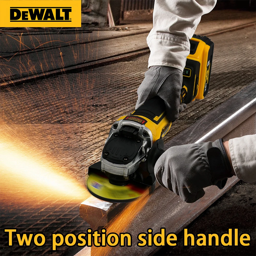 cordless brushless angle grinder for polishing and cutting with 20V battery power tool - Image 7