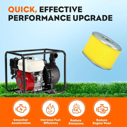 high efficiency air filter for honda gx160 gx200 engines perfect for optimal airflow and performance - Image 5
