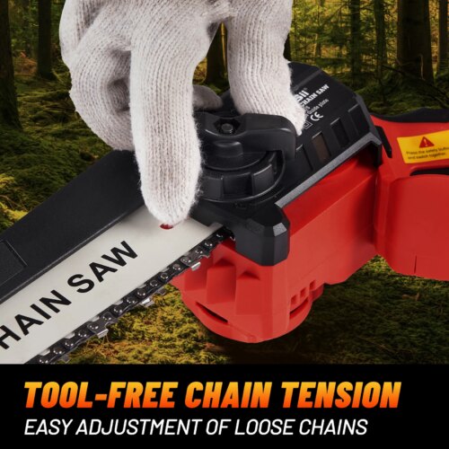 powerful 8 inch cordless electric pruning saw with rechargeable battery for effortless gardening tasks - Image 3