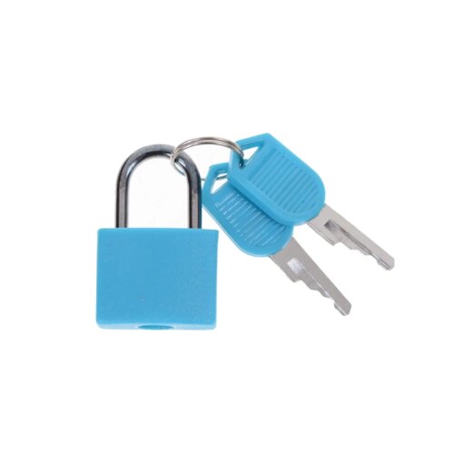 5pcs mini steel padlocks in vibrant colours perfect for luggage diaries and personal security - Image 5