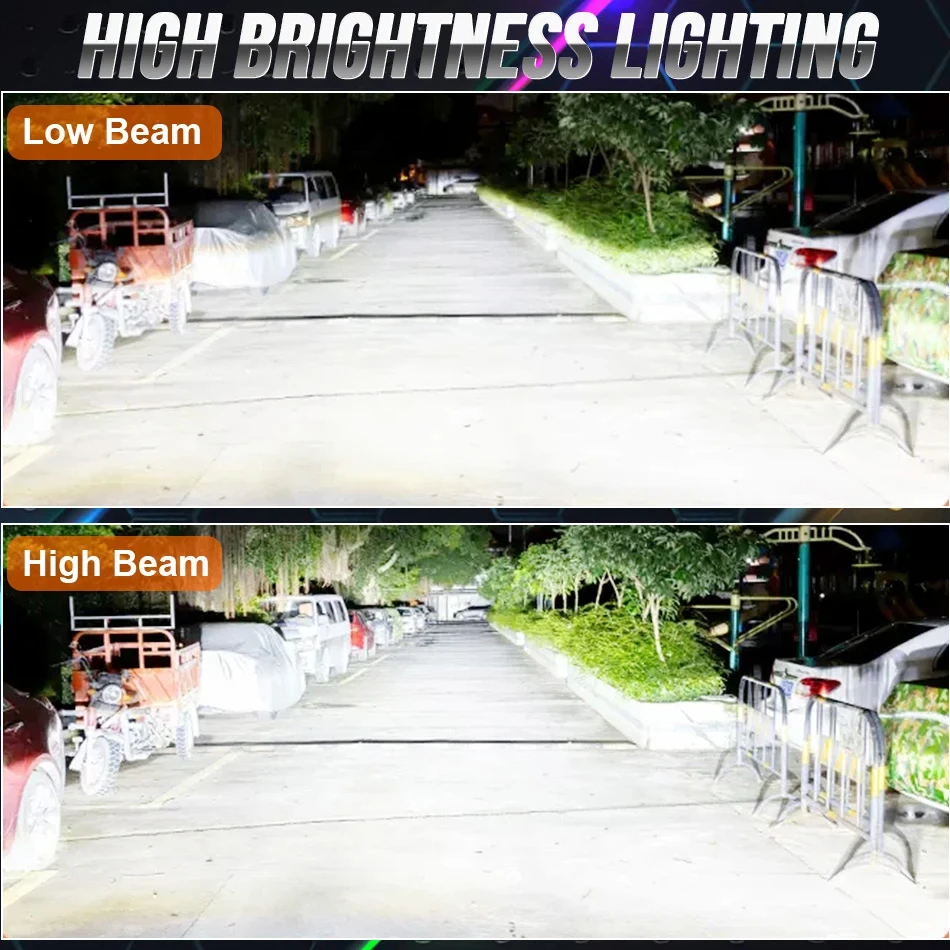 super bright 6000k led headlight bulbs waterproof canbus compatible for d1s d2s d3s vehicles - Image 7