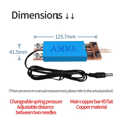 handheld spot welding pen for 18650 batteries with automatic trigger and double springs - Image 7