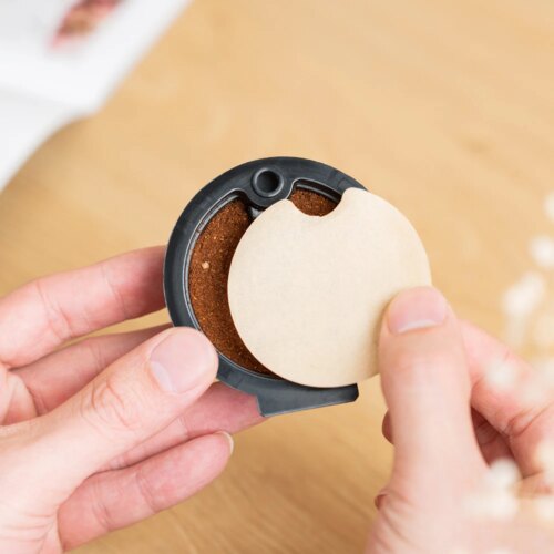 100 disposable paper coffee filters for tassimo capsules ensure clean brewing and pure flavor - Image 7