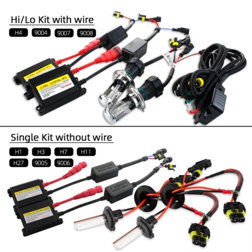 high performance xenon h7 35w 55w slim ballast kit for brighter headlight upgrade - Image 4